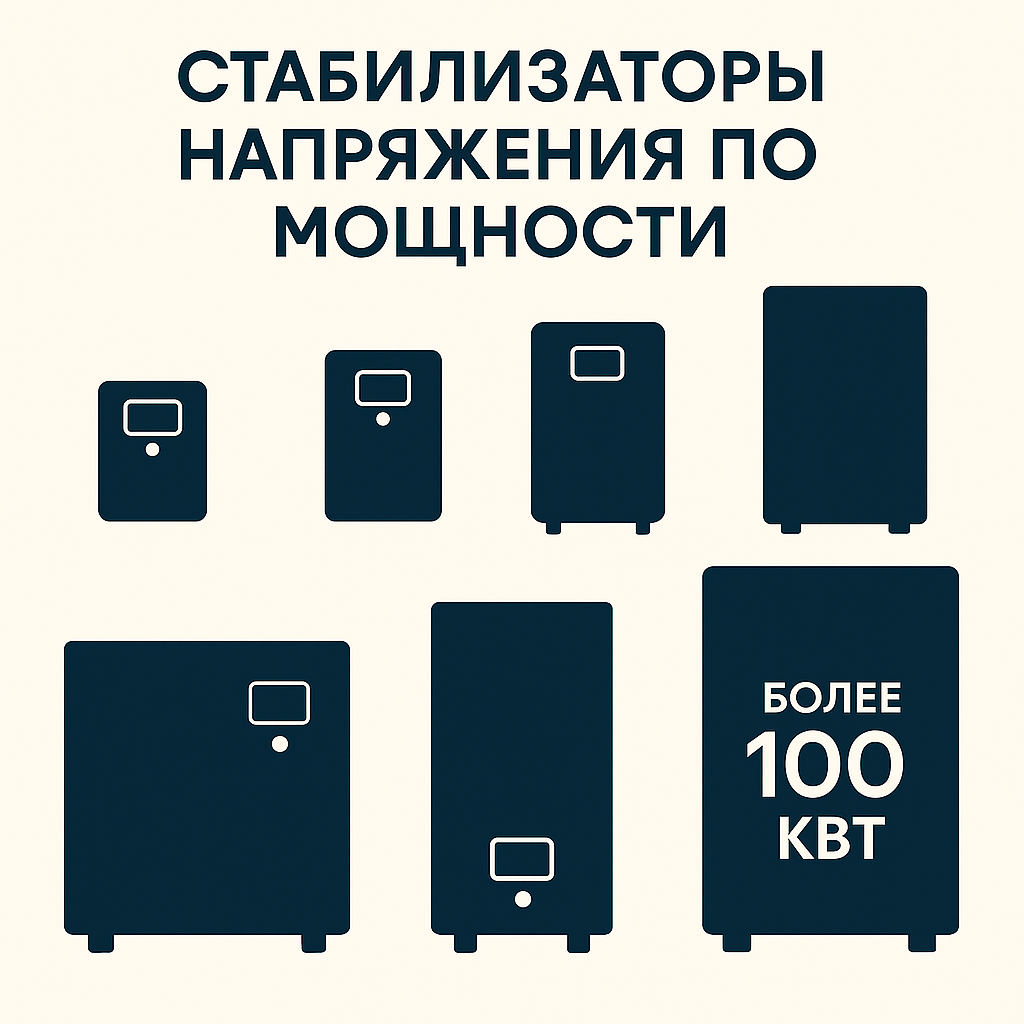  Стабилизаторы по мощности